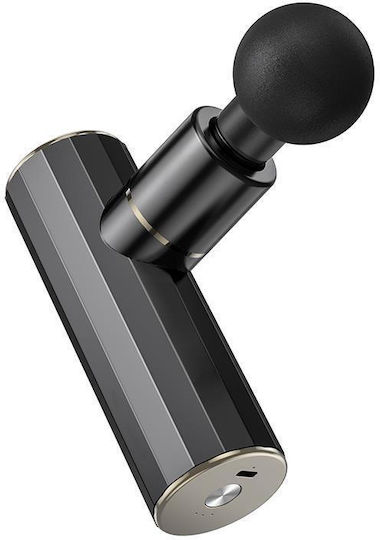 Hoco Gun Massage for the Body with Vibration Black