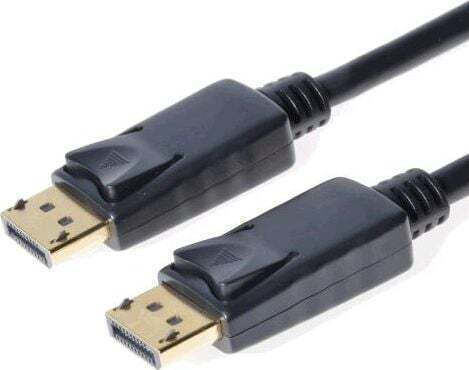 PremiumCord Cable DisplayPort male - DisplayPort male 1.5m Μαύρο (KPORT5-015)