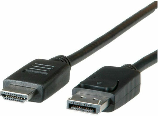 Roline Cable DisplayPort male - HDMI male 3m Black (11.04.5782)