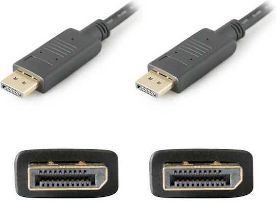 Lenovo Кабел DisplayPort мъжки - DisplayPort мъжки 1.8м Черен (0A36537)