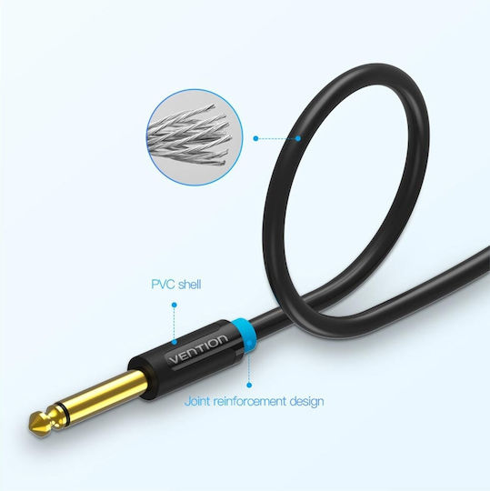 Vention Cable 6.3mm male - 6.3mm male 1m (BAABF)