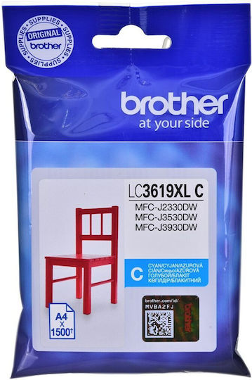 Brother LC3619XL Original InkJet Printer Ink Blue (LC-3619XLC)