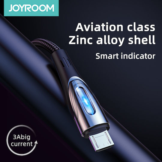 Joyroom S-M41 Regulär USB 2.0 auf Micro-USB-Kabel Schwarz 2m 1Stück
