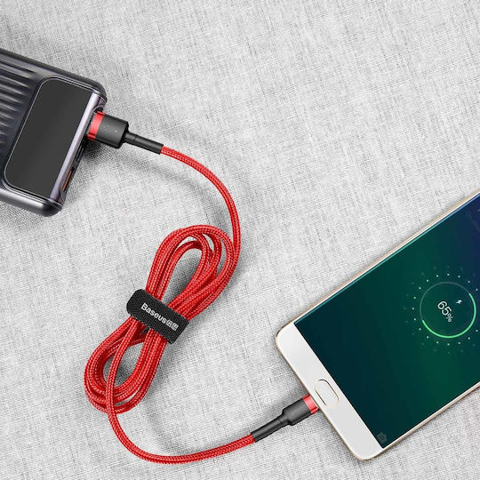 Baseus Cafule 1m Regular USB 2.0 to micro USB Cable Red (CAMKLF-B09)
