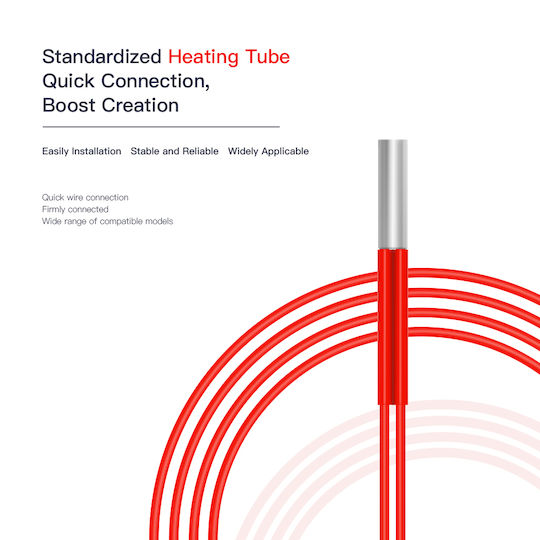 Creality3D Θερμαντικά στοιχεία Heating Tube 6x20 - 24v 40w Universal-4004060033 4004060033