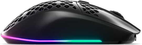 SteelSeries Aerox 3 (2022 Edition) Wireless RGB Gaming Mouse 18000 DPI Onyx