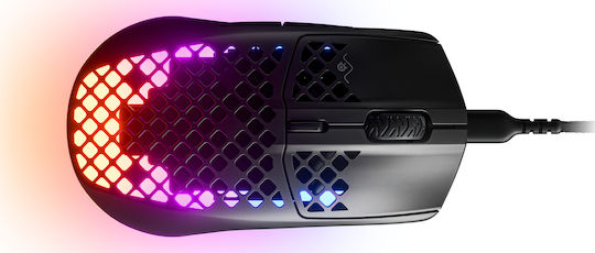 SteelSeries Aerox 3 (2022 Edition) Wireless RGB Gaming Mouse 18000 DPI Onyx