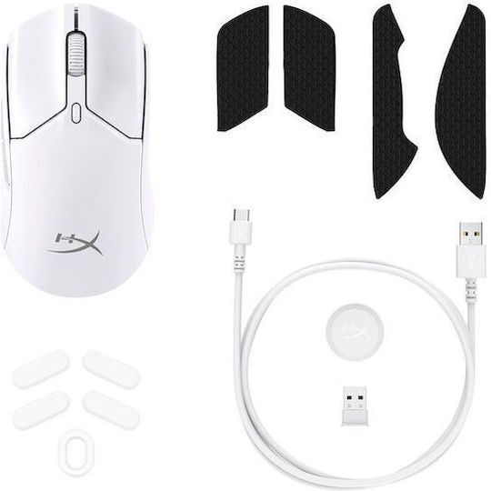 HyperX Pulsefire Haste 2 Mini Wireless RGB Gaming Mouse 26000 DPI White