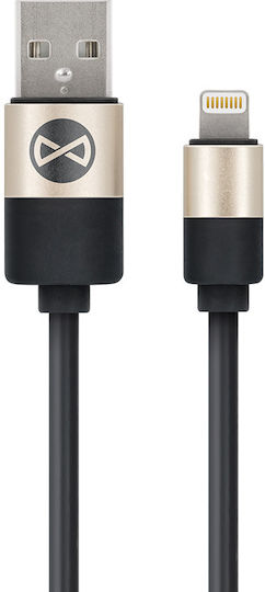Forever USB-A zu Lightning Kabel Gold 1m