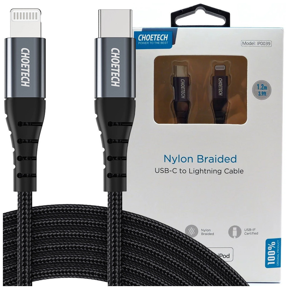 Choetech Type C To Lightning Cable 3m Choetech USB-C To Lightning