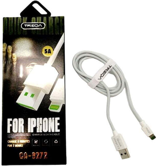 Treqa USB-A zu Lightning Kabel Weiß 1m (CA-8272)