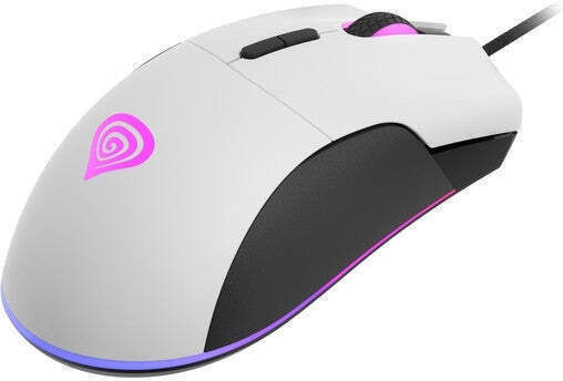 Genesis Krypton 290 RGB Gaming Ποντίκι 6400 DPI Λευκό