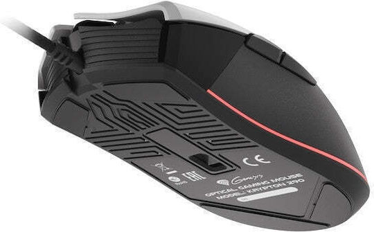 Genesis Krypton 290 RGB Gaming Ποντίκι 6400 DPI Λευκό