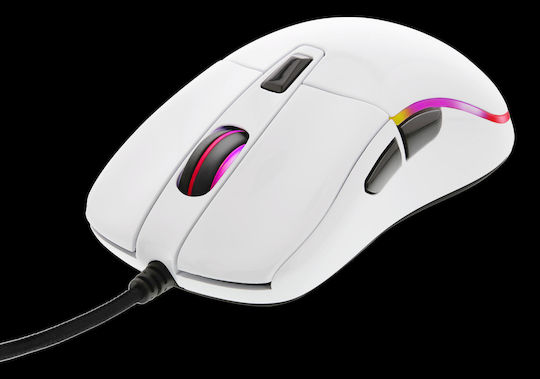 Deltaco GAM-085 RGB Gaming Gaming Maus 5000 DPI Weiß