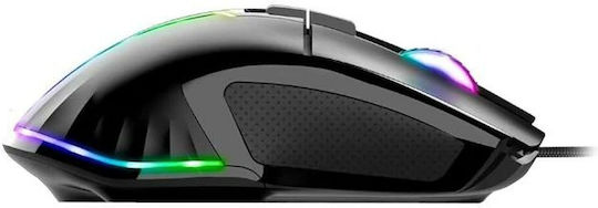 Spirit of Gamer Pro-M5 RGB Gaming Ποντίκι 12800 DPI Μαύρο