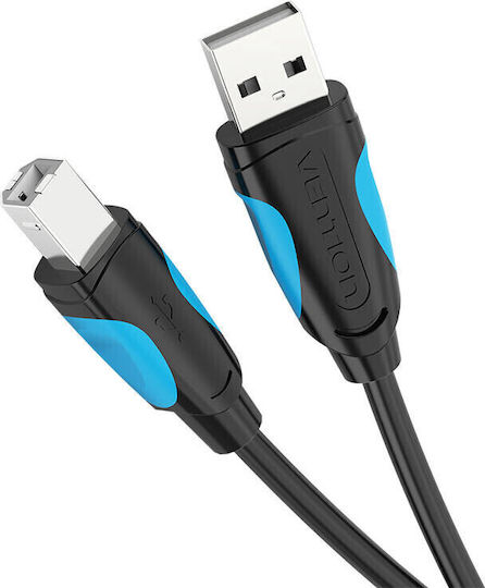 Vention USB 2.0 Cable USB-A male - USB-B male Λευκό 3m VAS-A16-B300