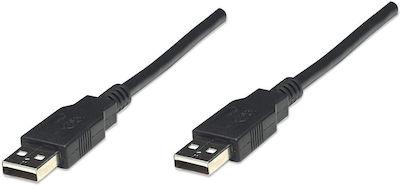 Manhattan USB 2.0 Cable USB-A male - USB-A male 1.8m (306089)