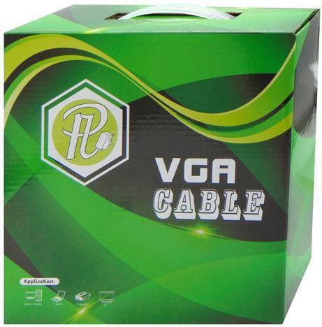 Cablu VGA - VGA Negru 15m (PL-VG151/15M)