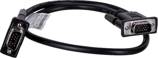 Lenovo Cable VGA male - VGA male Μαύρο 0.5m (0B47397)
