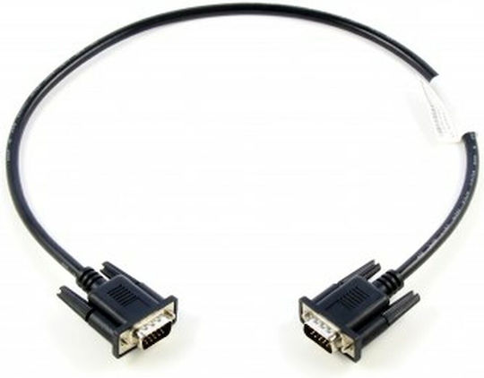 Lenovo Cable VGA male - VGA male Μαύρο 0.5m (0B47397)