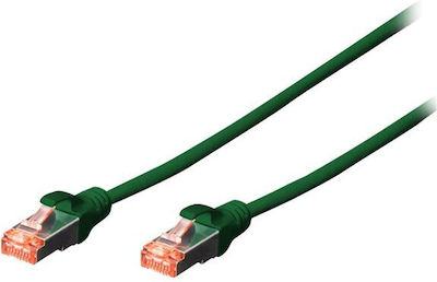 Digitus S/FTP Kat.6 Ethernet-Netzwerkkabel 10m Grün 5Stück