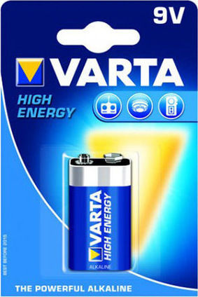 Varta LongLife Power Αλκαλική Μπαταρία 9V 1τμχ