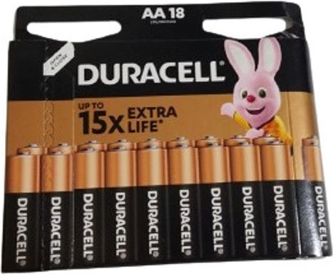 Duracell Алкални Батерии AA 1.5V 18бр