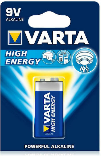 Varta LongLife Power Αλκαλική Μπαταρία 9V 1τμχ