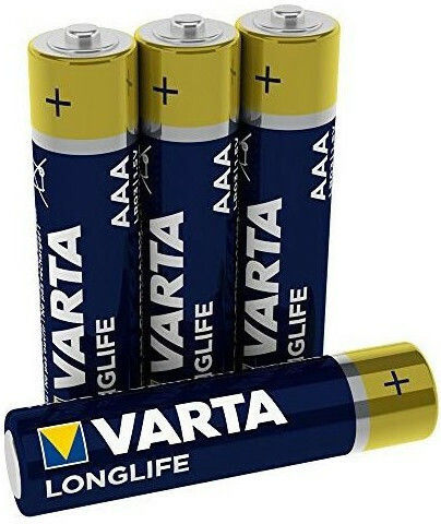 Varta LongLife Alkaline Batterien AAA 1.5V 4Stück