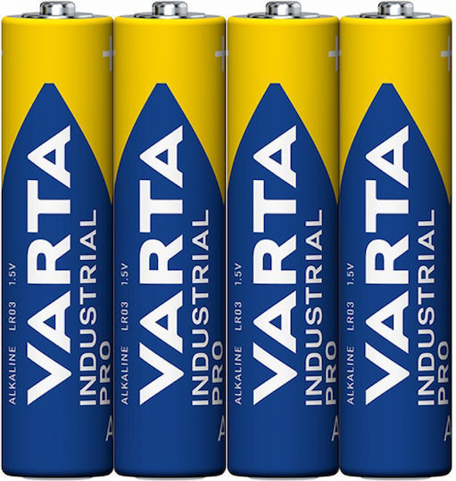 Varta Industrial Алкални Батерии AAA 1.5V 4бр
