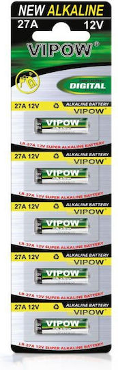 Vipow Alkaline Battery A27 12V 5pcs