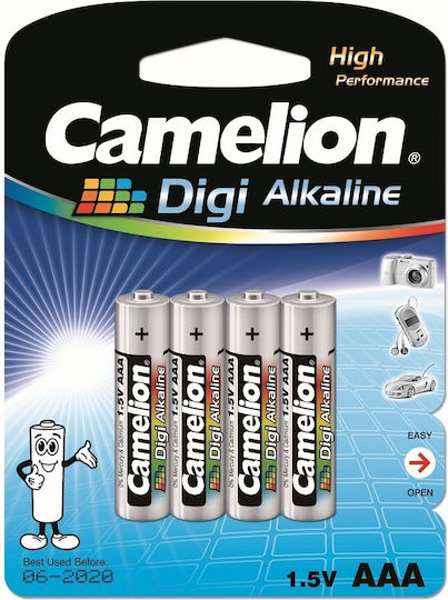 Camelion Digi Αλκαλικές Μπαταρίες AAA 1.5V 4τμχ