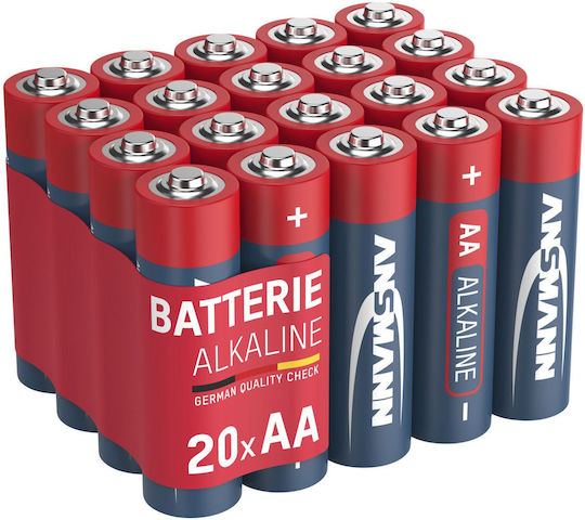 Ansmann Alkaline Batterien AA 1.5V 20Stück 5015548