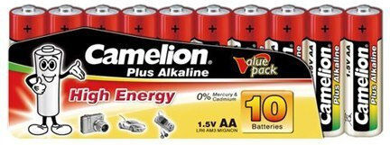 Camelion Plus Алкални Батерии AA 1.5V 10бр