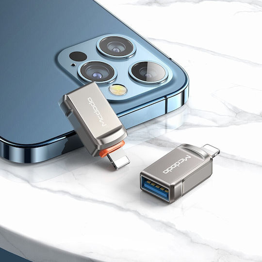 Mcdodo Konverter Blitzschlag männlich zu USB-A weiblich 1Stück OT-8600