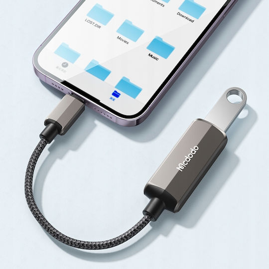 Mcdodo OTG 2v1 Μετατροπέας Lightning male σε Lightning / USB-A female 1τμχ