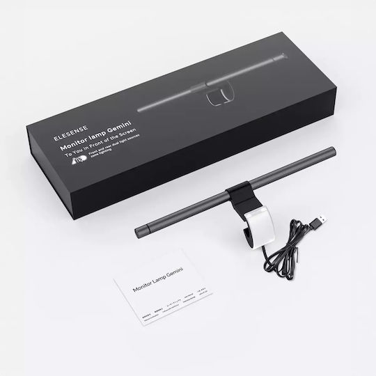 Elesense Monitor-Lichtleisten E1132 Weiß mit Einstellbarer Helligkeit & Einstellbarer Farbtemperatur