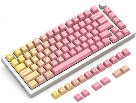 Glorious Gpbt 143 Premium Us Ansi Keycap Pink Grapefruit