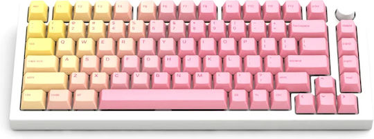 Glorious Gpbt 143 Premium Us Ansi Keycap Pink Grapefruit