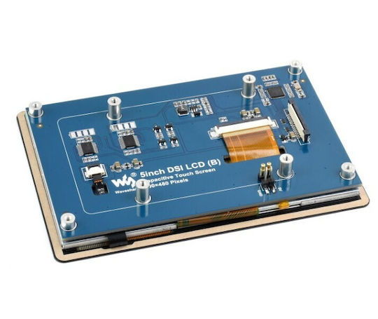 Waveshare Pi Display 5" 800x480 DSI interface Capacitive Touchscreen - Low Power-21973