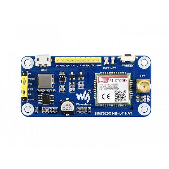 Waveshare NB-IoT HAT Based on SIM7020E
