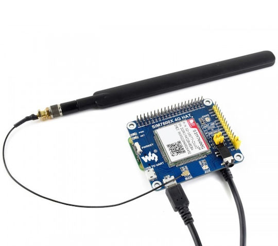 Waveshare 4G GSM/GPRS/GNSS HAT - LTE CAT4 (17372)