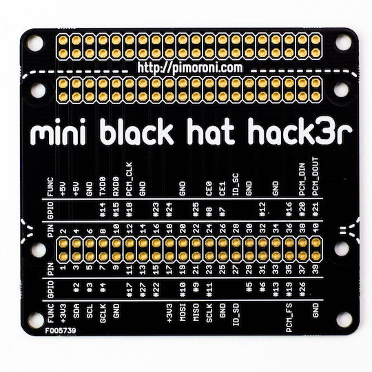 Pimoroni Mini Black HAT Hack3r