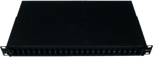 A-LAN Patch Panel για Rack 1U 19" 12 Θυρών Γκρι