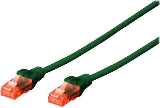 Digitus U/UTP Cat.6 Ethernet Network Cable 5m Green 1pcs