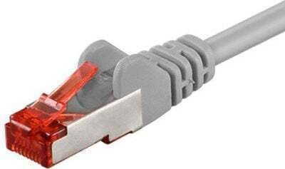 Goobay S/FTP Cat.6 Gigabit Netzwerkkabel Ethernet 20m Graues