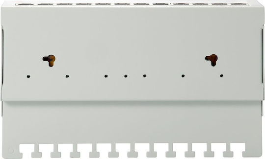 Equip Patch Panel Shielded για Rack 1U 12 Θυρών cat6 Λευκό