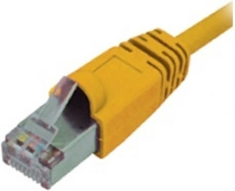 U/FTP (STP) Cat.5e (Gigabit) Cablu De Rețea Ethernet 1m Galben