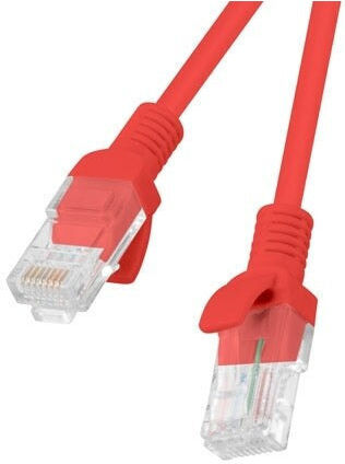 Lanberg U/UTP Cat.5e Καλώδιο Δικτύου Ethernet 10m Κόκκινο 1τμχ