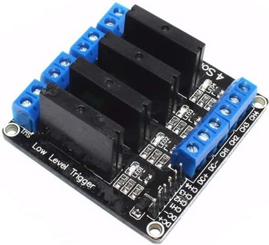Optum 5V DC 4-Channel Solid-State Relay Board για Arduino